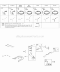 Alternator Controls Diagram and Parts List for 463707-0143-E2  Briggs and Stratton Engine